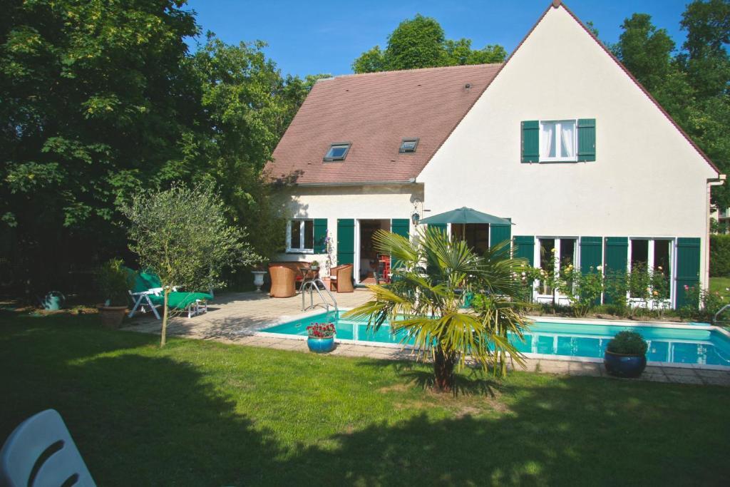 Les Hibiscus Bed and Breakfast Maisons-Laffitte Rum bild